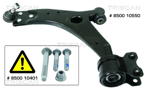 Поперечный рычаг передн Лев. *TRISCAN* VOLVO C30 |--->850010550 / Si-67174