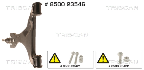 Поперечный рычаг передн. Лев *TRISCAN* MERCEDES VIANO |--->850023546 / Si-50072