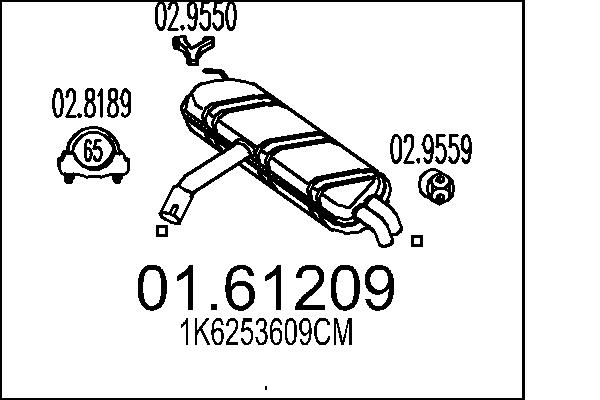 1K6 253 609 CM