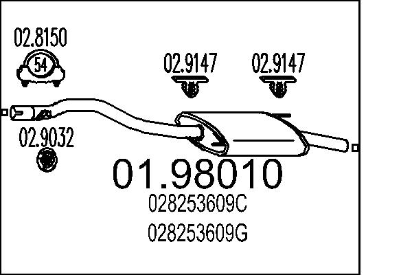 028 253 609 G