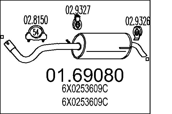 6X0253609C