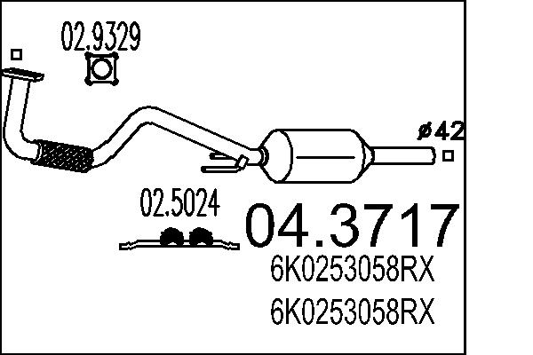 (6K0.253.058 RX)