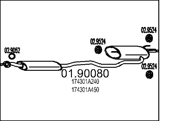 174301A450