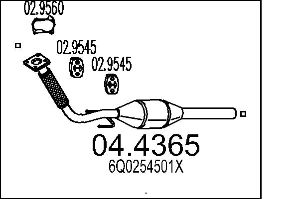 6Q0.254.501 X