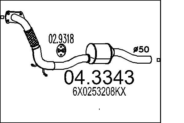 6X0253208KX