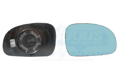Зеркальное стекло, наружное зеркало (R) *HAGUS* PEUGEOT 406 | 4049838 / 6102-02-1232399P