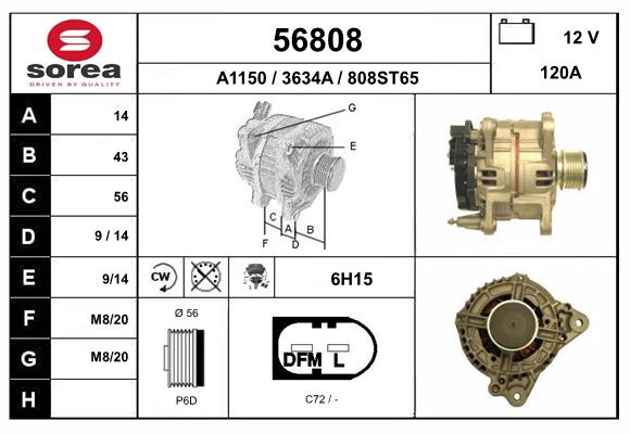 56808