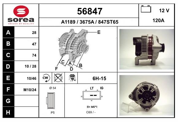 56847