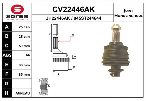 CV22446AK