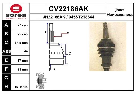 CV22186AK