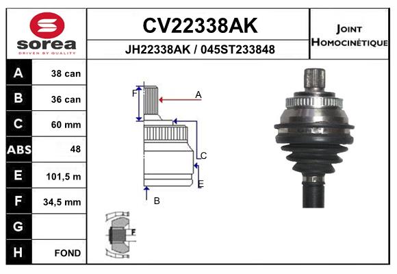 CV22338AK