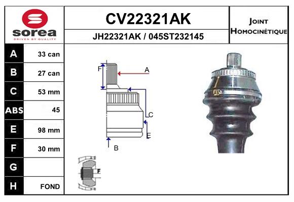 CV22321AK