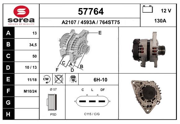 57764