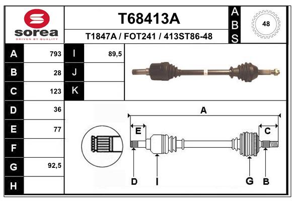 T68413A