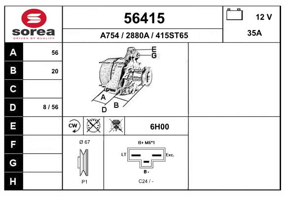 56415