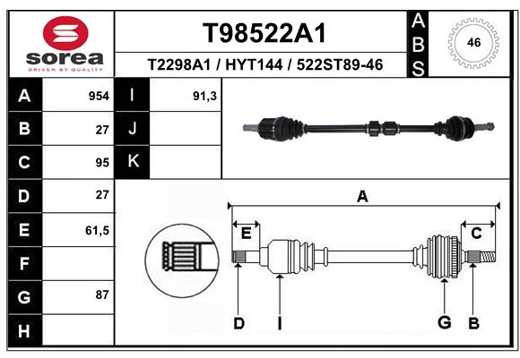 T98522A1