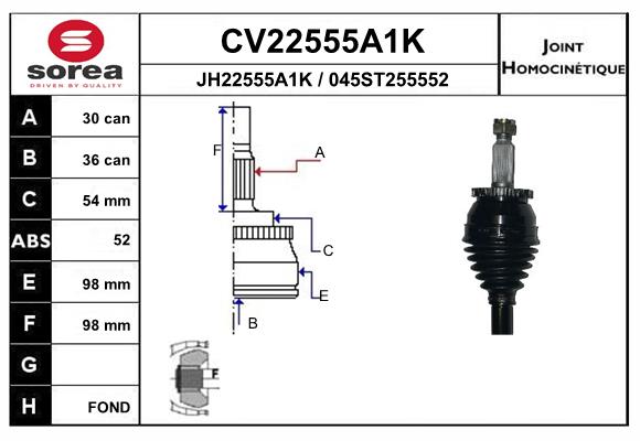 CV22555A1K