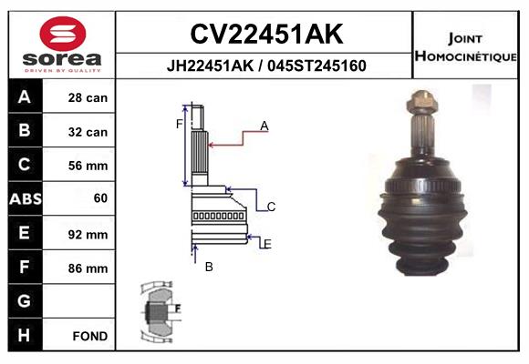 CV22451AK