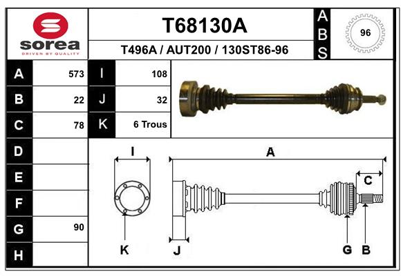 T68130A