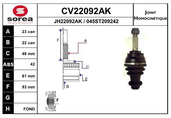 CV22092AK