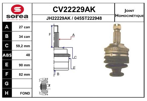 CV22229AK