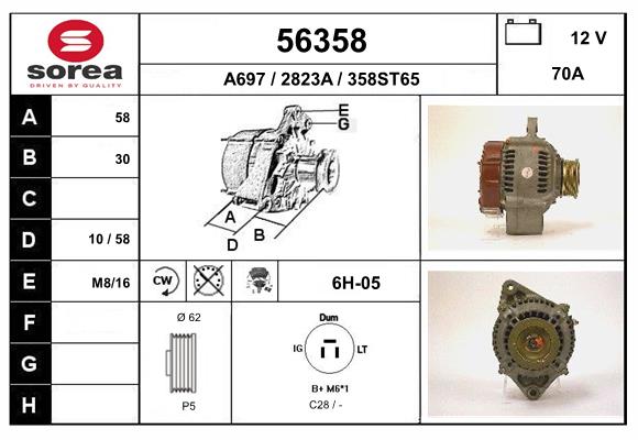 56358