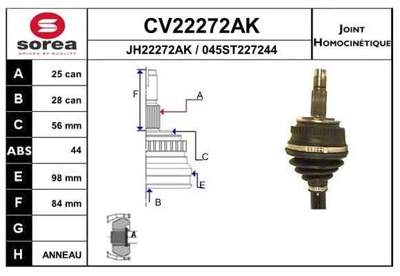 CV22272AK