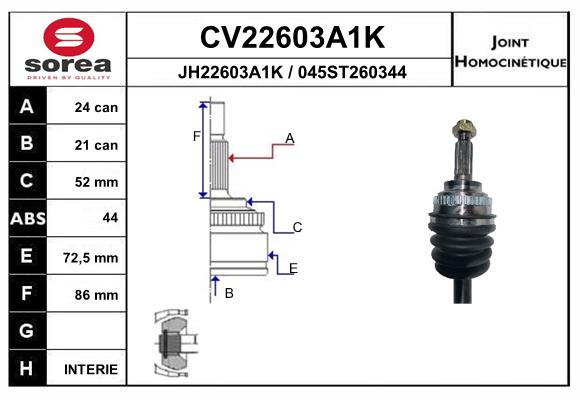 CV22603A1K