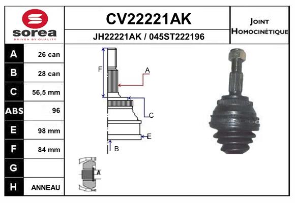 CV22221AK