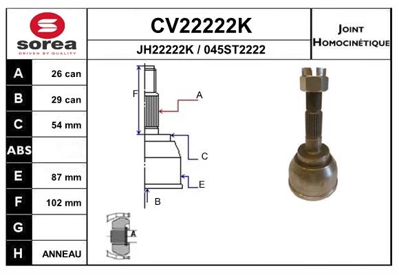 CV22222K