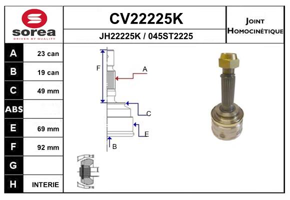 CV22225K