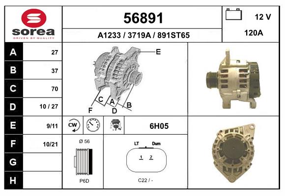 56891