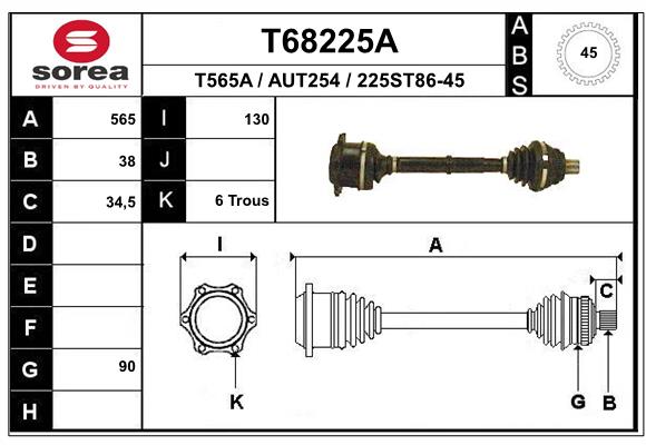 T68225A