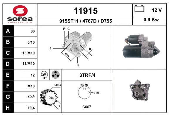 11915