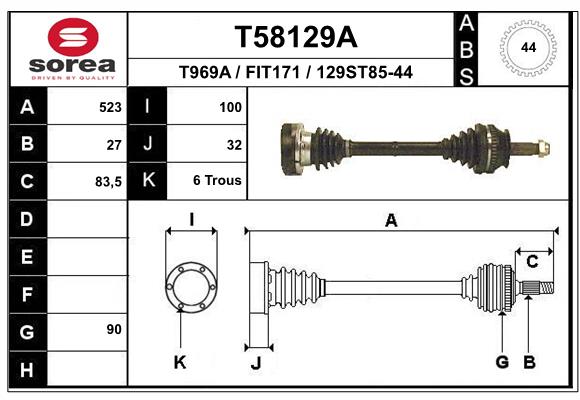 T58129A