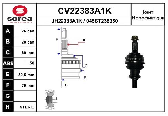 CV22383A1K