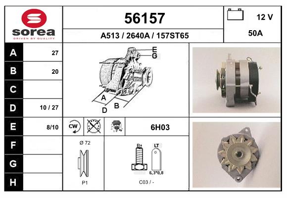 56157