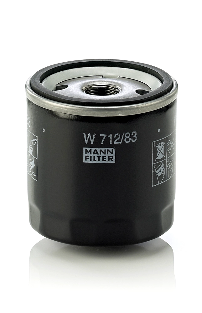 Фильтр Масло MANN Toyota Hi-ACE 2.4i 95-|--->Filtron - OP618 W712/83