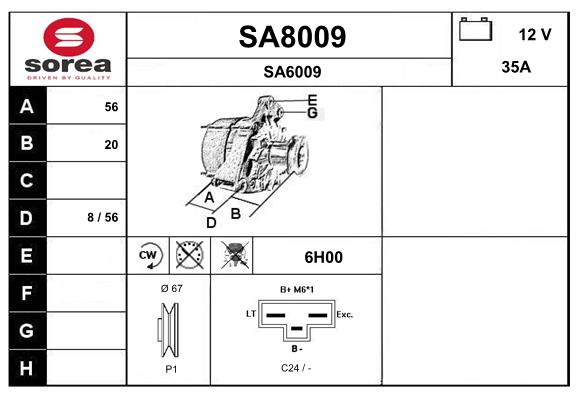 SA8009