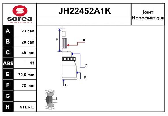 JH22452A1K