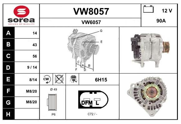 VW8057