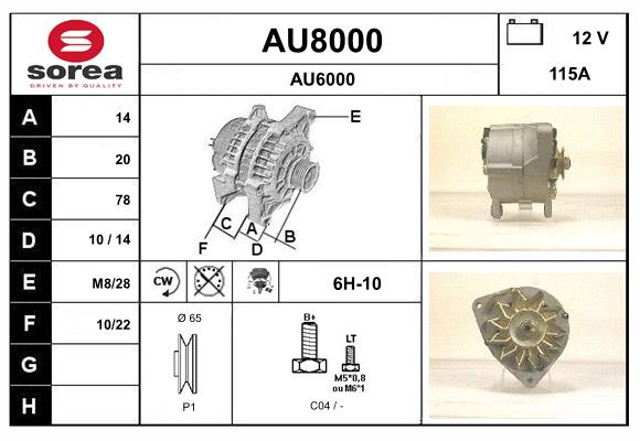 AU8000