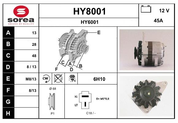 HY8001