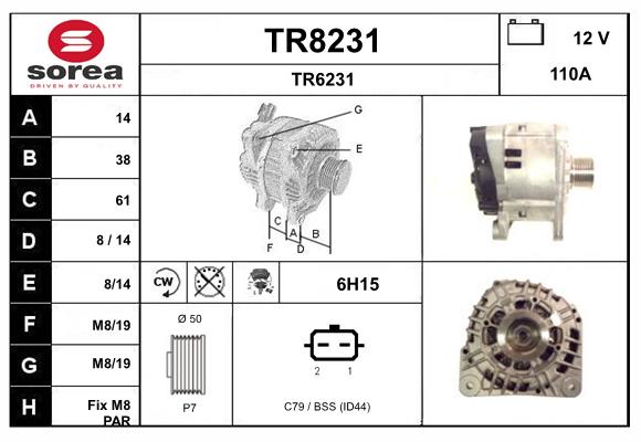 TR8231