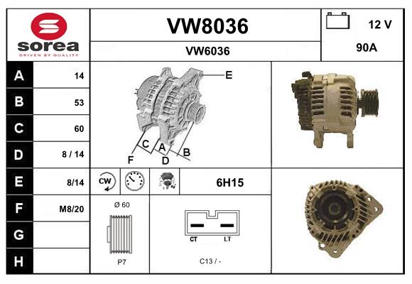 VW8036