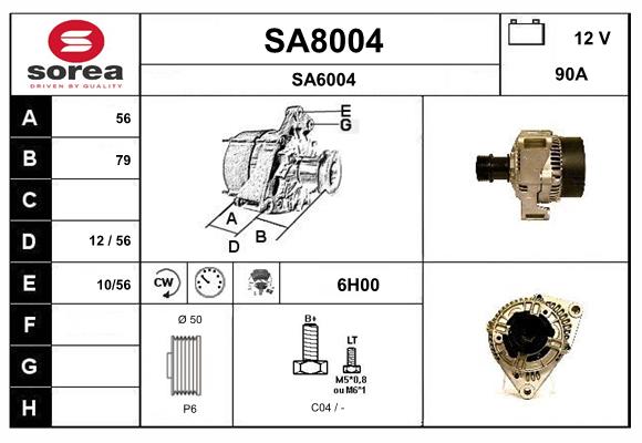 SA8004