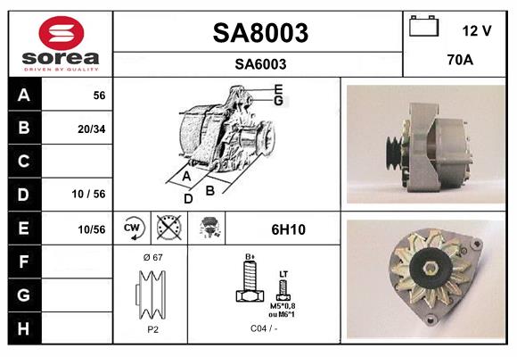 SA8003