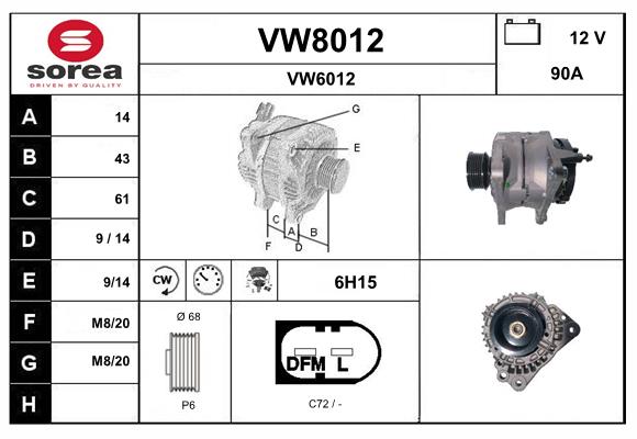 VW8012