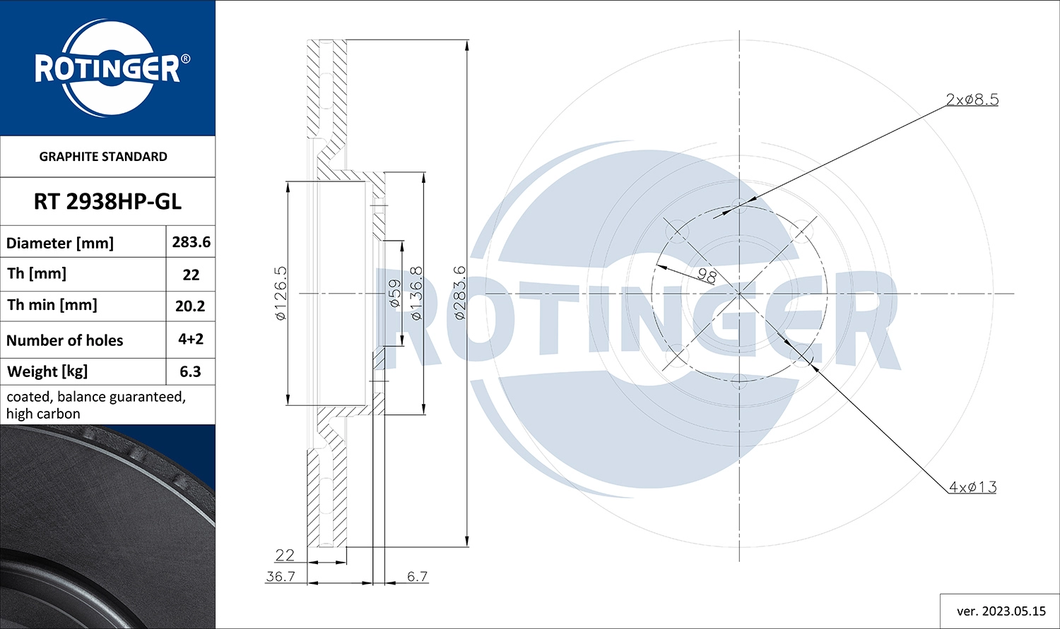 RT 2938HP-GL