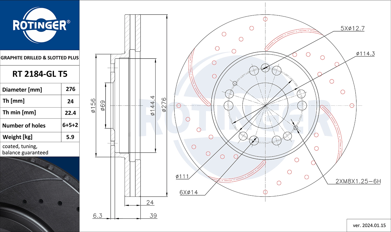 RT 2184-GL T5